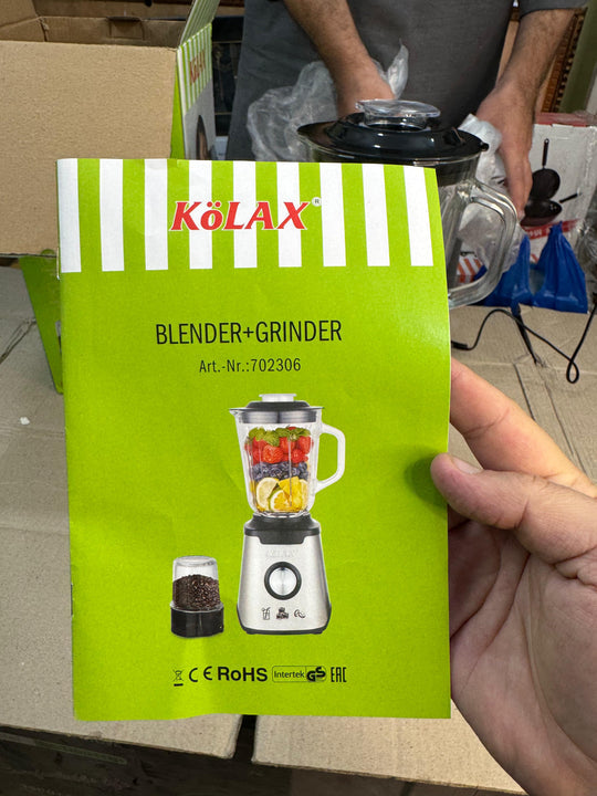 Kolax 2 in 1 Commercial Blender & Grinders