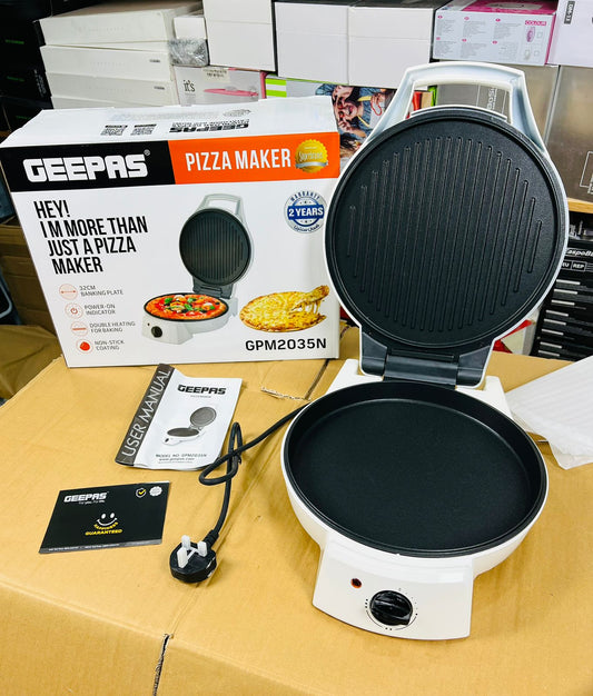 Geepas Pizza Maker GPM2035N (2 years warranty)