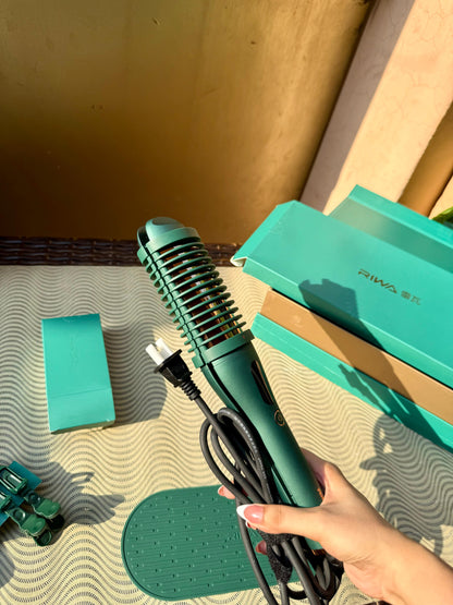 Riwa Professional 2-in-1 Hair Curler & Straightener