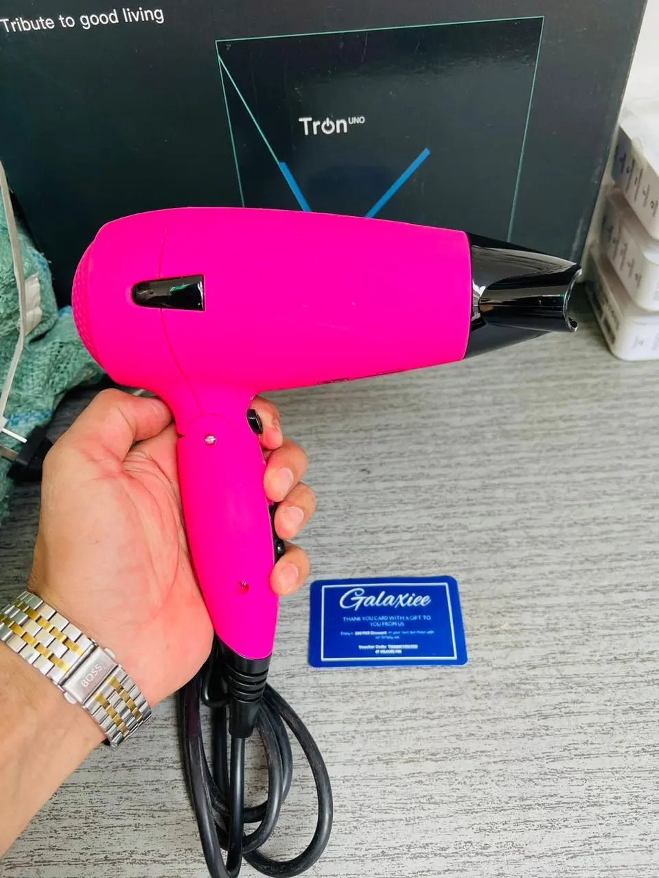 ATMA Argentina Mini Portable Hair Dryer | 1700w & Powerful - Galaxiee.com