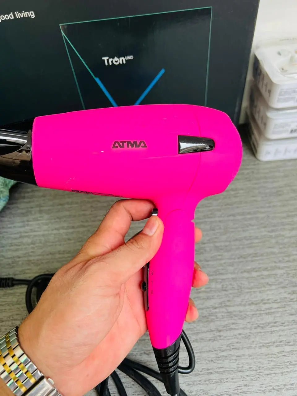 ATMA Argentina Mini Portable Hair Dryer | 1700w & Powerful - Galaxiee.com