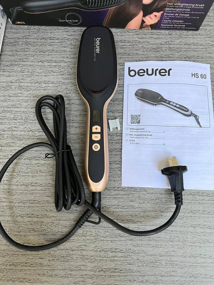 Beurer Germany Style Pro Diamond Straightener Brush HS 60 - Galaxiee.com