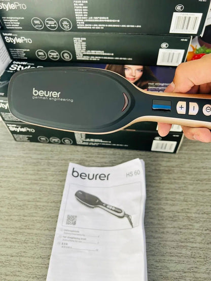 Beurer Germany Style Pro Diamond Straightener Brush HS 60 - Galaxiee.com