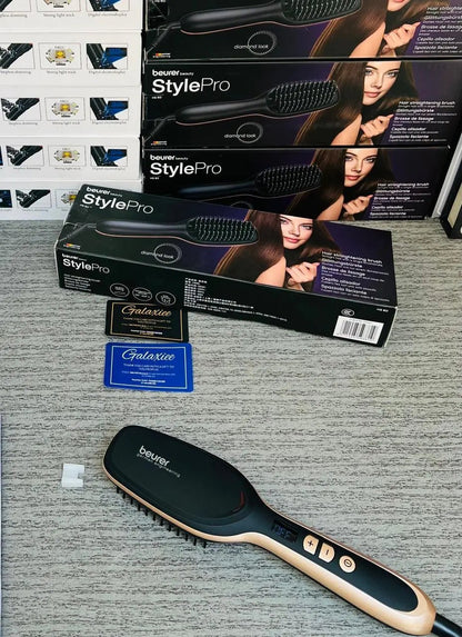 Beurer Germany Style Pro Diamond Straightener Brush HS 60 - Galaxiee.com
