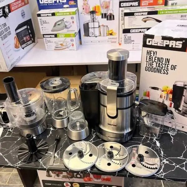 Geepas 11 in 1 Juicer & Blender GSB46021( 2 years warranty) - Galaxiee.com