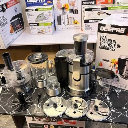 Geepas 11 in 1 Juicer & Blender GSB46021( 2 years warranty) - Galaxiee.com