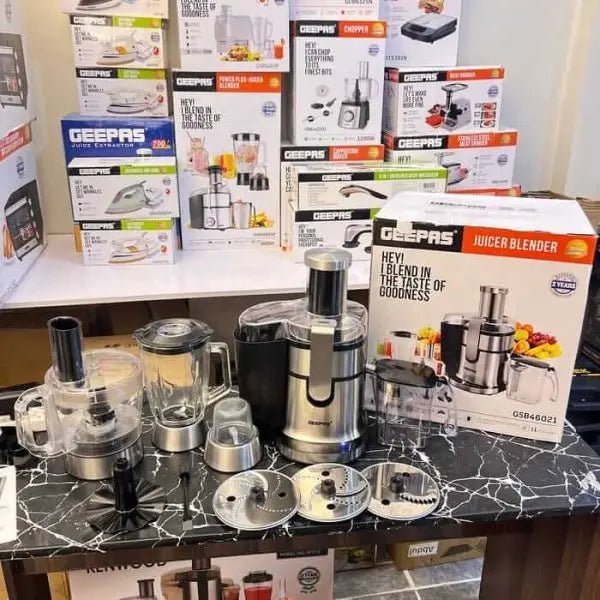 Geepas 11 in 1 Juicer & Blender GSB46021( 2 years warranty) - Galaxiee.com