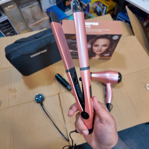 Geepas 4 - in - 1 Hair Styler (GHF86054) 2 - Year Full Warranty - Galaxiee.com