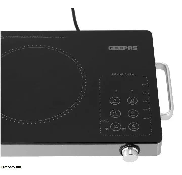 Geepas Digital Infrared Cooker GIC6920 - Galaxiee.comElectronic appliances