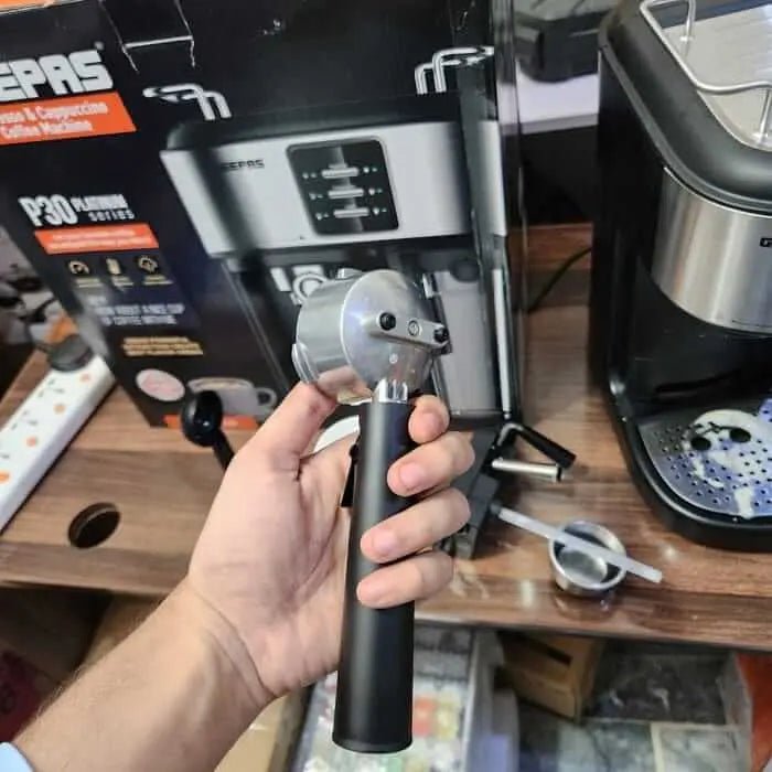 Geepas Espresso & Coffee Maker Machine (2 years Warranty) - Galaxiee.com
