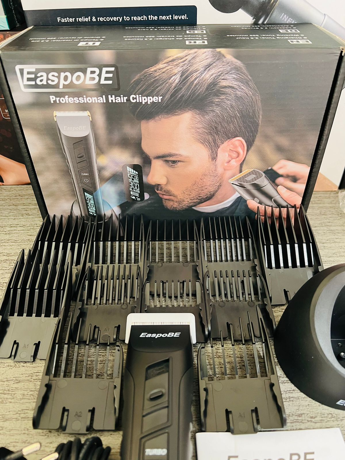 German Lot EaspoBE Professional Trimmer - Galaxiee.comHair Trimmer #Kemai#Vgr