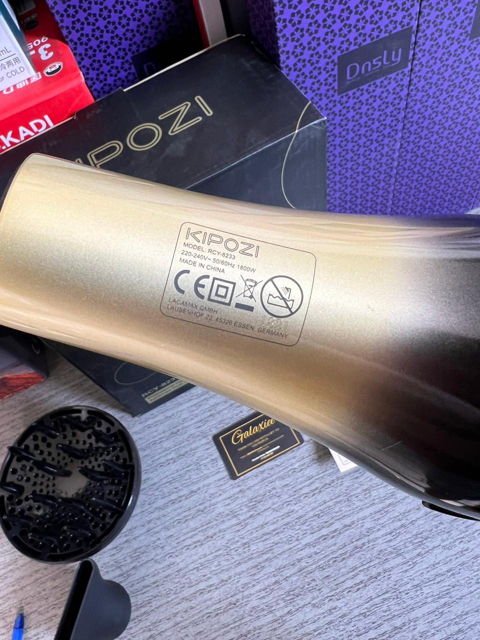 German Lot KIPOZI Professional Hair Dryer - Galaxiee.comdryer