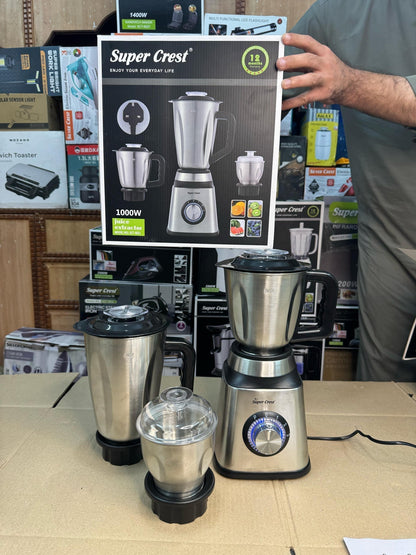 Germany lot important super crest 3 in 1 stainless steel blender - Galaxiee.com