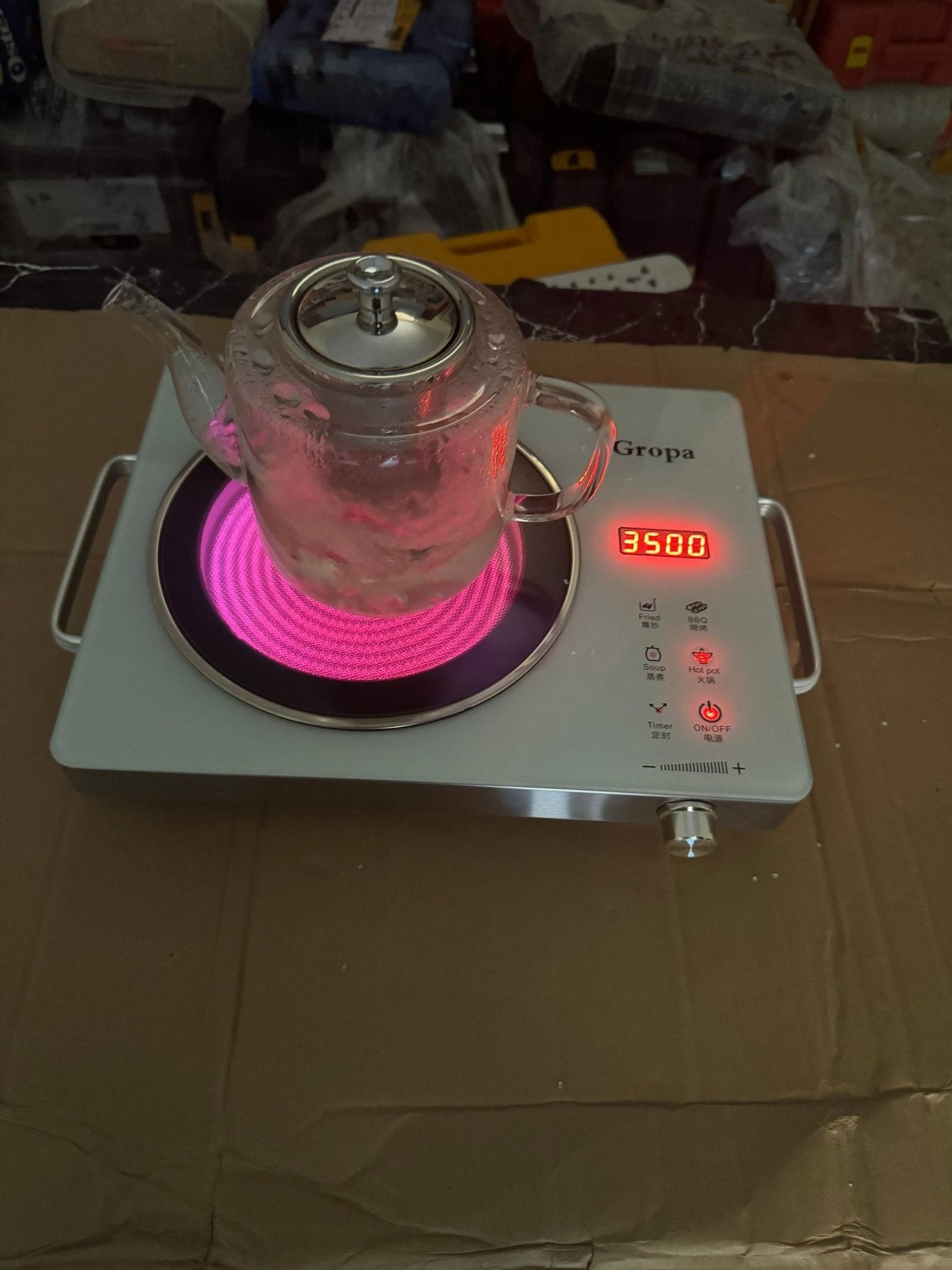 Gropa Universal Hot plate 3500 Watt / 2200watt - Galaxiee.com