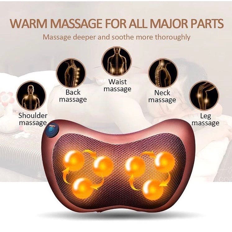 RelaxMate™ Neck  & Back Massage Pillow