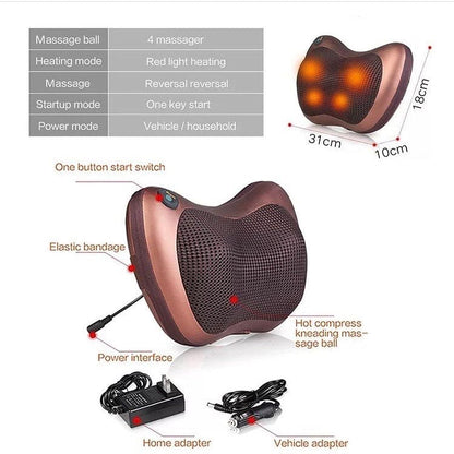 RelaxMate™ Neck  & Back Massage Pillow