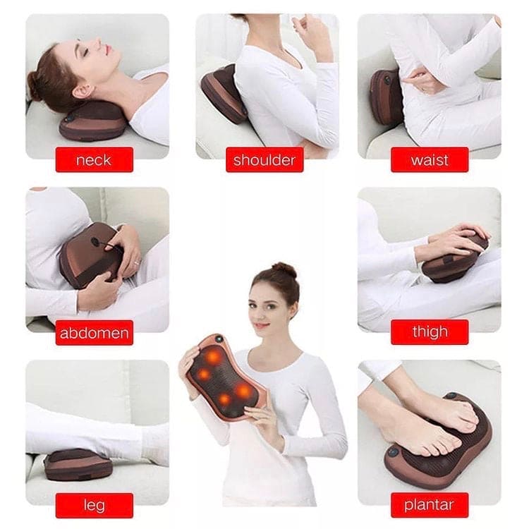 RelaxMate™ Neck  & Back Massage Pillow