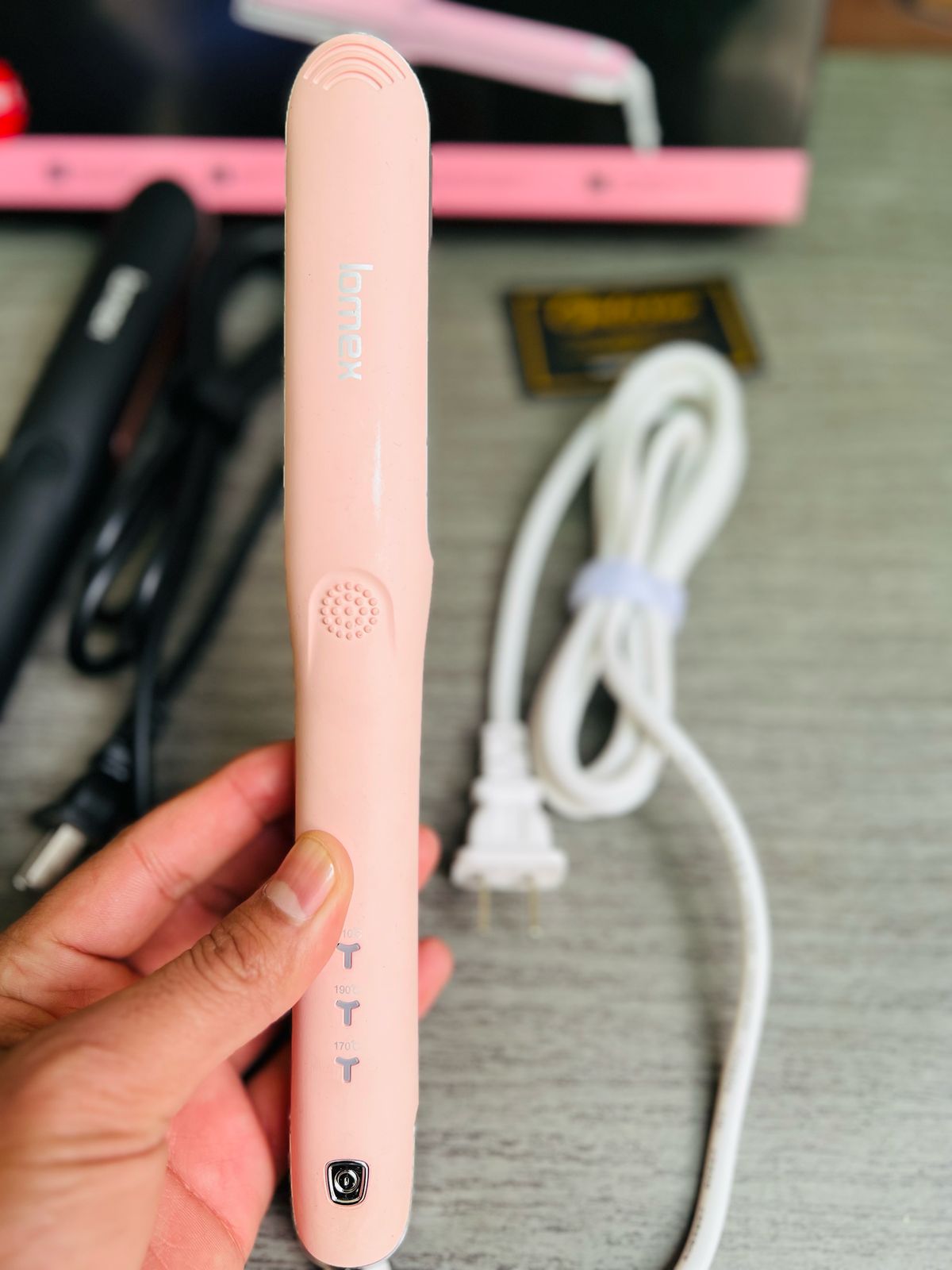 Lomex 2 - in - 1 Hair Straightener & Curler – Effortless Styling! - Galaxiee.com