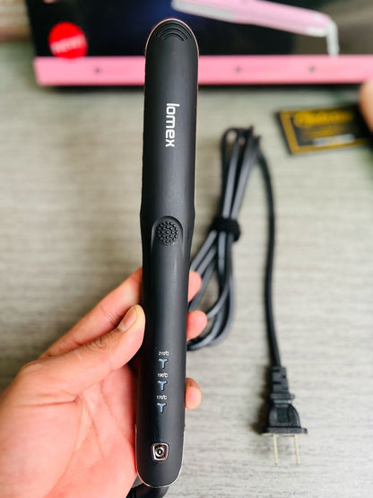 Lomex 2 - in - 1 Hair Straightener & Curler – Effortless Styling! - Galaxiee.com