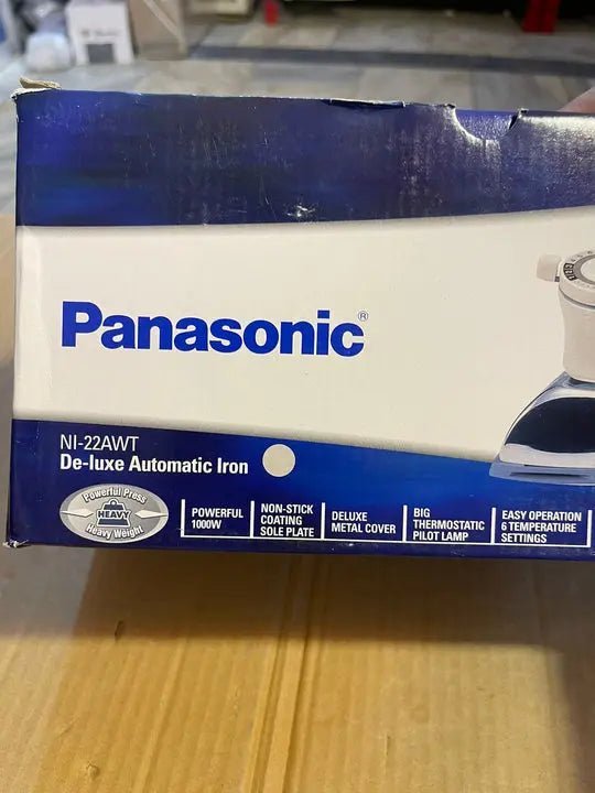 ORIGINAL PANASONIC HEAVY DRY IRON - Galaxiee.com