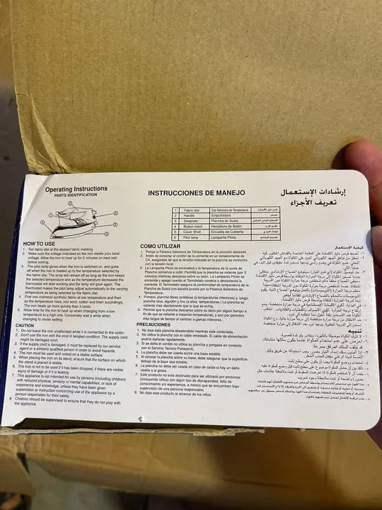 ORIGINAL PANASONIC HEAVY DRY IRON - Galaxiee.com