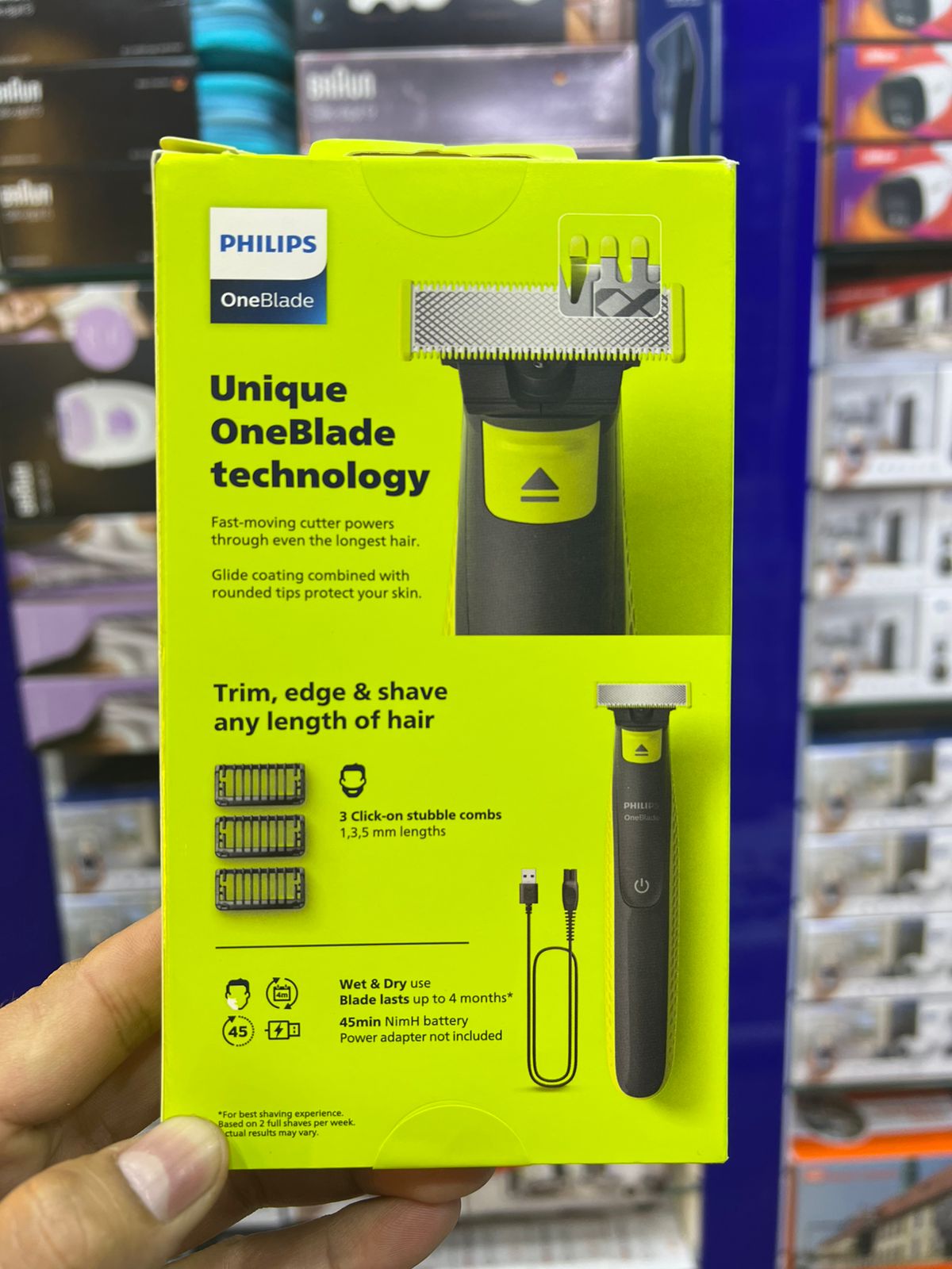Philips OneBlade Original Shaver Hair Trimmer - Galaxiee.com