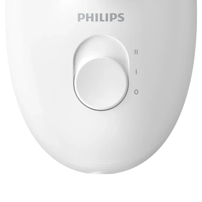 Philips Satinelle Essential Corded Compact Epilator (BRE224/00) - Galaxiee.com