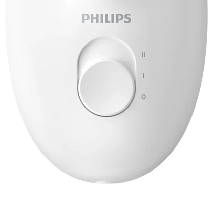 Philips Satinelle Essential Corded Compact Epilator (BRE224/00) - Galaxiee.com