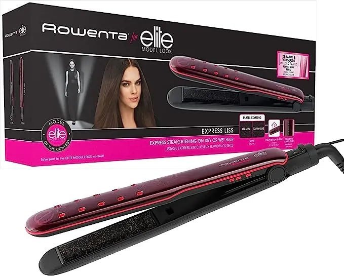 Rowenta Wet & Dry Hair Straightener - Galaxiee.com