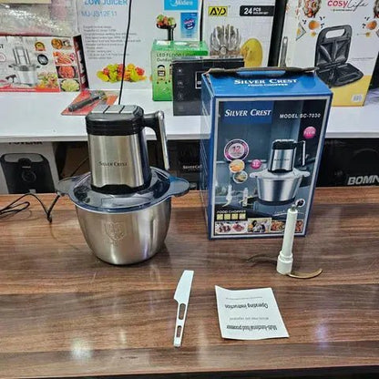 Silver Crest 5L Food Chopper | Meat & Vegtable Chopper - Galaxiee.com