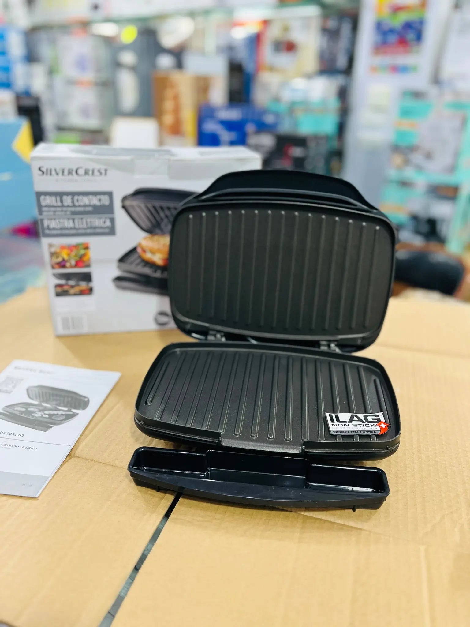 Silver Crest Grill 1 Year Warranty (1000w) German Lot imported - Galaxiee.com
