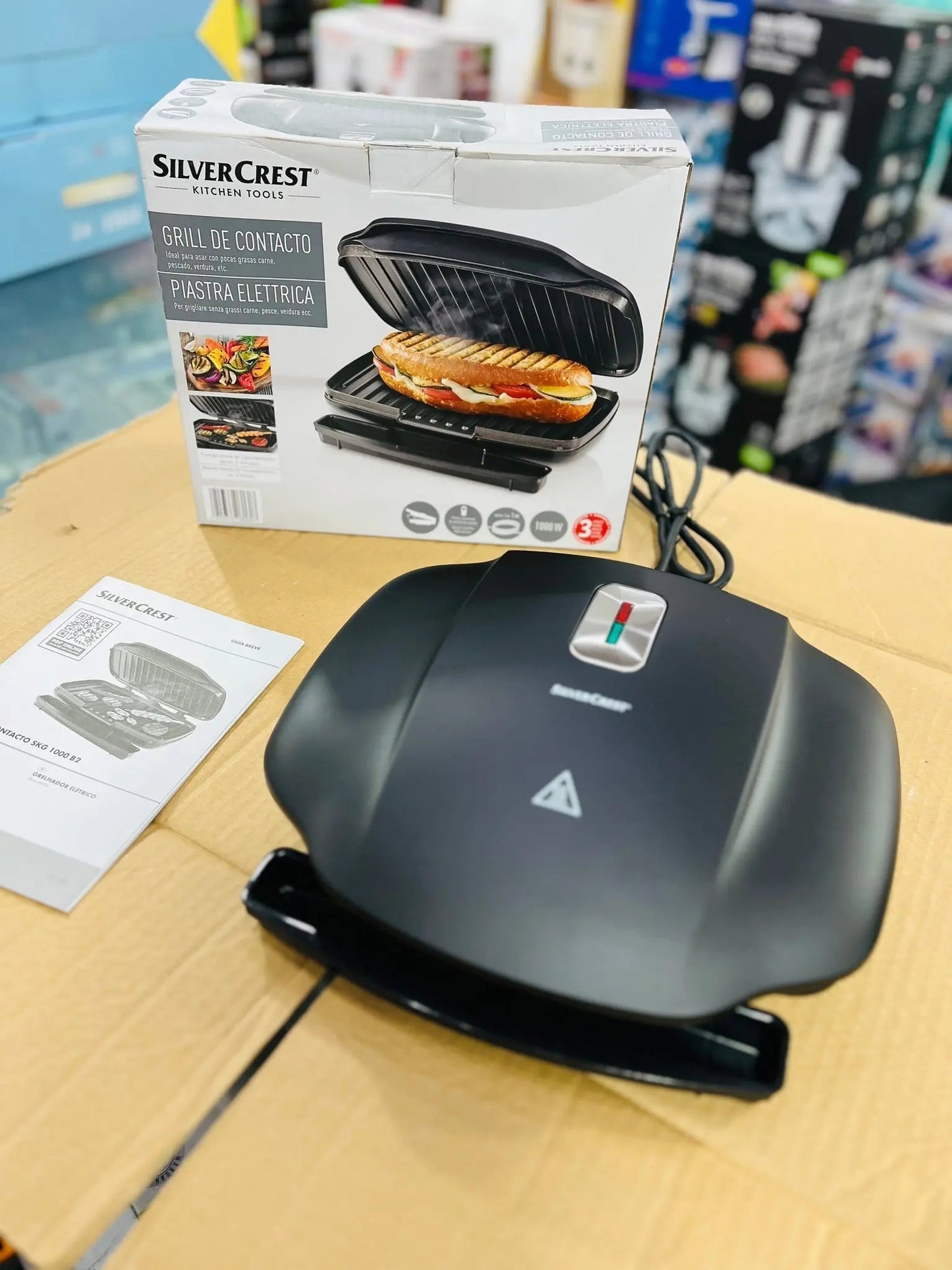 Silver Crest Grill 1 Year Warranty (1000w) German Lot imported - Galaxiee.com