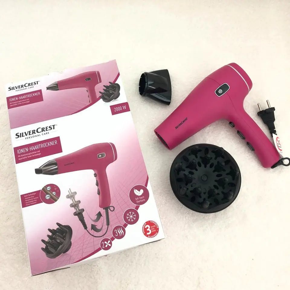 SILVERCREST PERSONAL CARE LONEN - HAARTROCKNER HAIR DRYER 2200 W - Galaxiee.comIonic Hair Dryer
