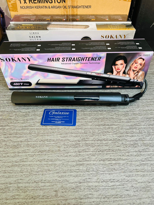 Sokany Instant Heat Technology Salon Ultra Hair Straightener - Galaxiee.comHair Straighteners