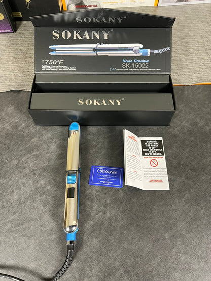 Sokany Nano Titanium Hair Straightener SK - 15022 - Galaxiee.com