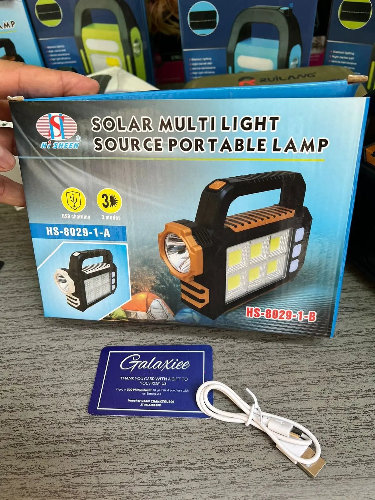 solar multi light source protable lamp - Galaxiee.com