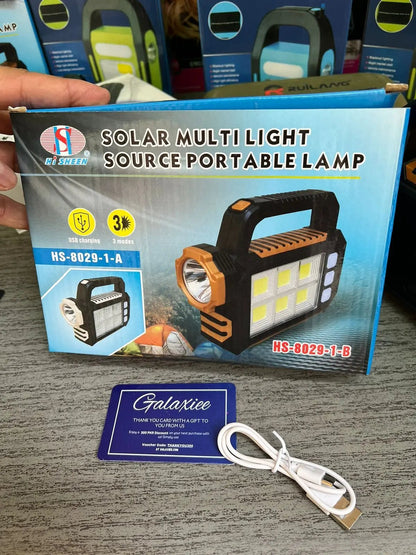 solar multi light source protable lamp - Galaxiee.com