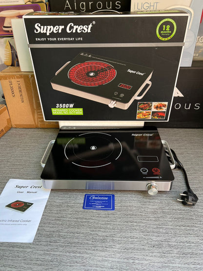 Super Crest 3500watt universal hot plate - Galaxiee.com