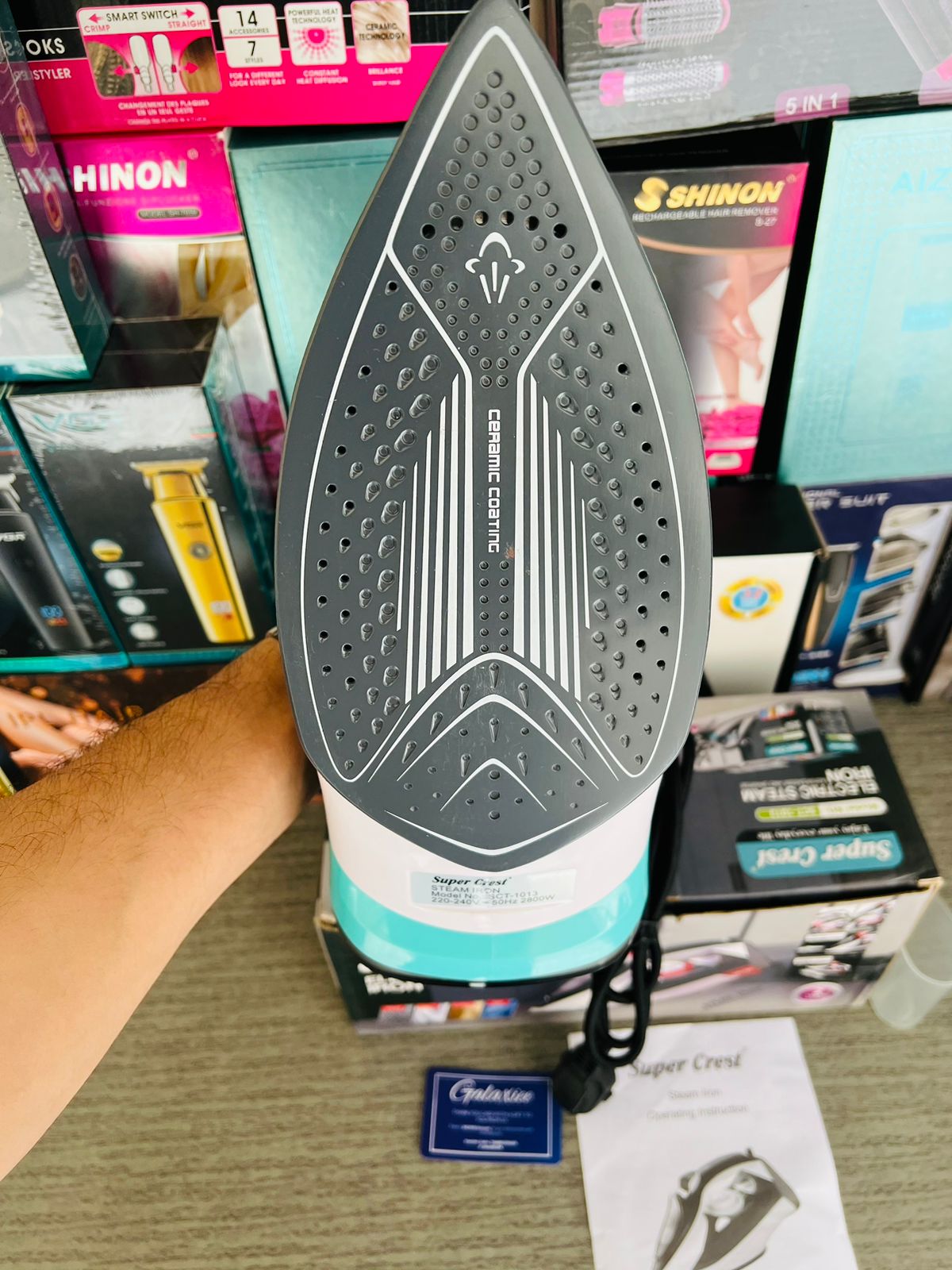 Supercrest Steam Iron Lot Imported - Galaxiee.comiron