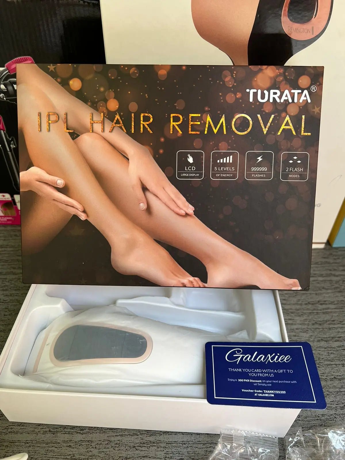 TURATA IPL – Painless, Professional Hair Removal with 999,999 Flashes - Galaxiee.com