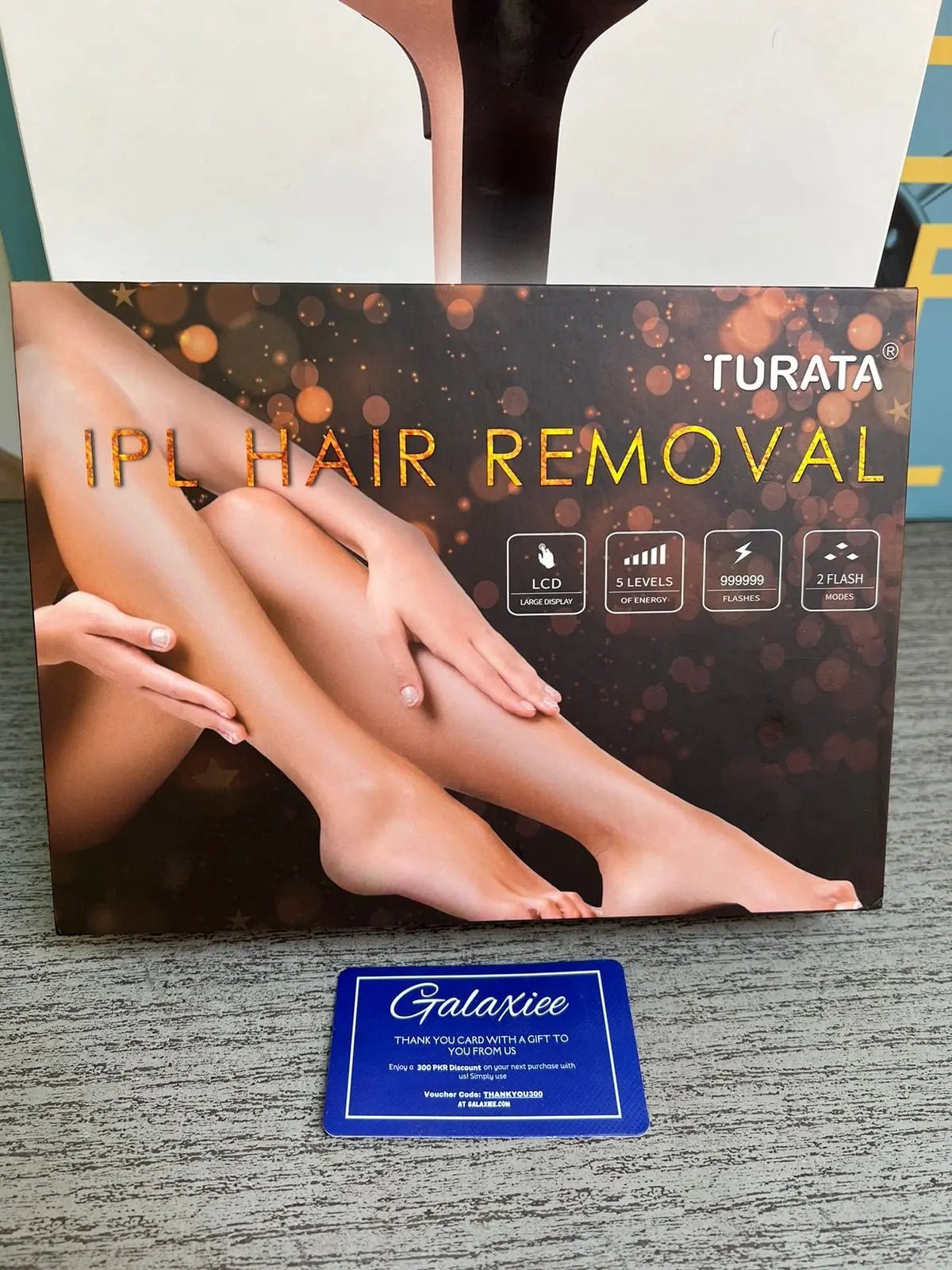 TURATA IPL – Painless, Professional Hair Removal with 999,999 Flashes - Galaxiee.com