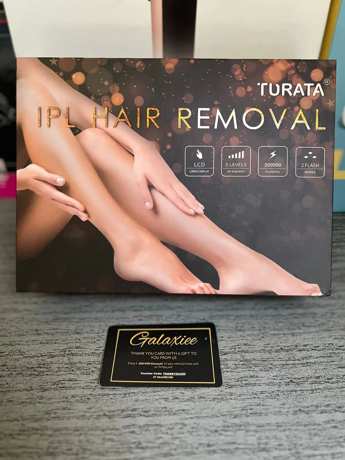 TURATA IPL – Painless, Professional Hair Removal with 999,999 Flashes - Galaxiee.com