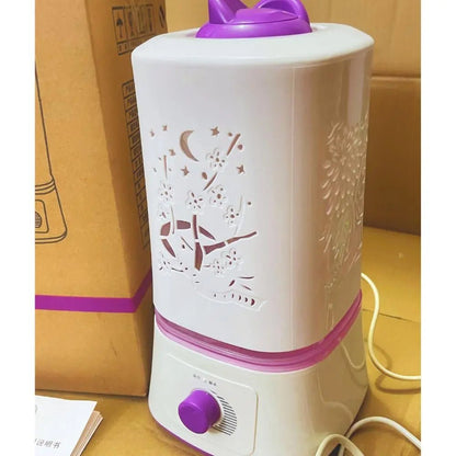 Ultrasonic Aroma Diffuser/Humidifier with 7 Color LED - Galaxiee.com