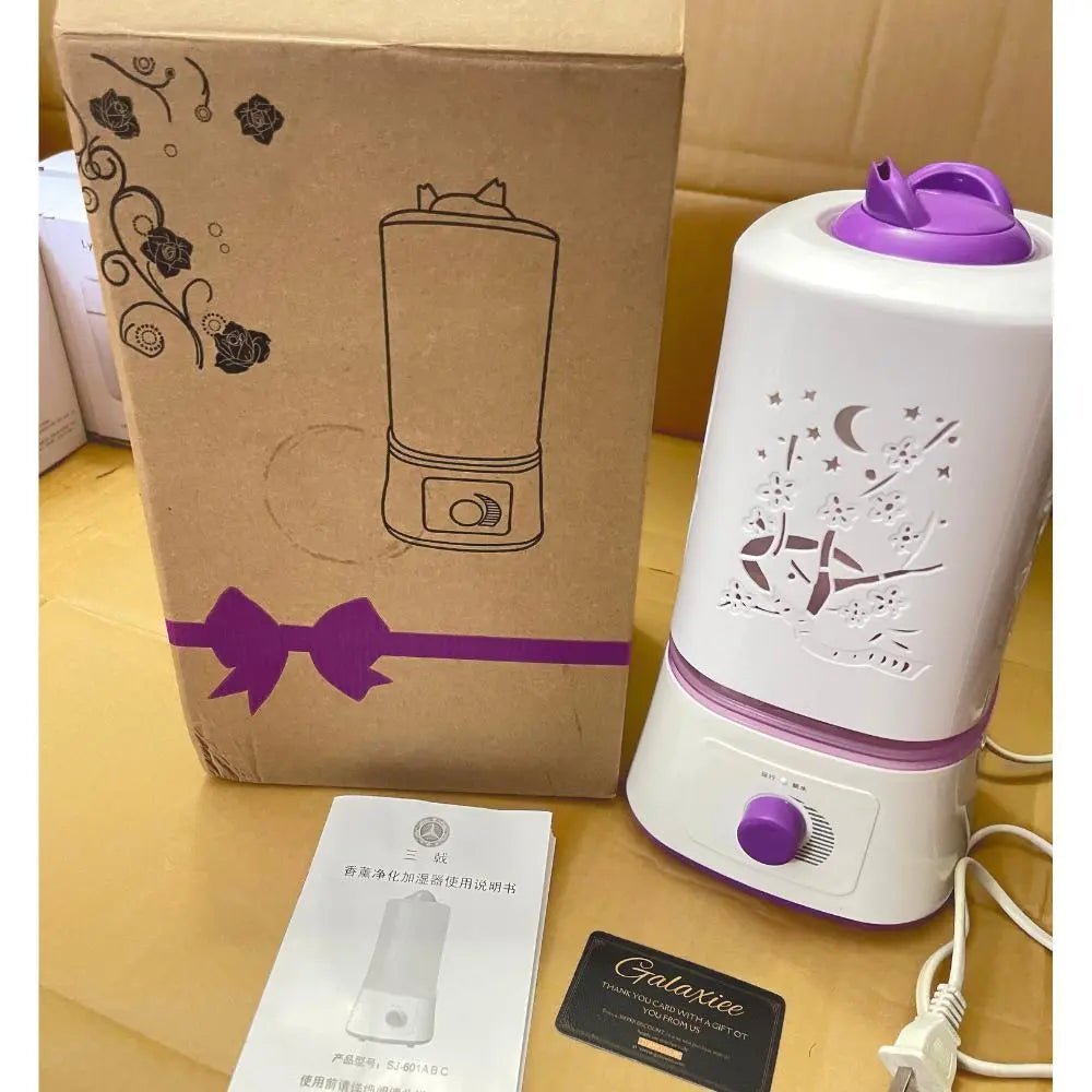 Ultrasonic Aroma Diffuser/Humidifier with 7 Color LED - Galaxiee.com